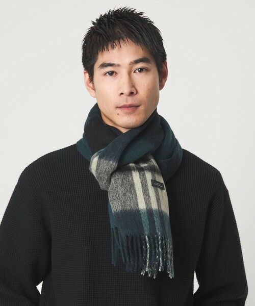 green label relaxing / グリーンレーベル リラクシング マフラー・ショール・スヌード・ストール | GLR リバーシブル マフラー | 詳細18