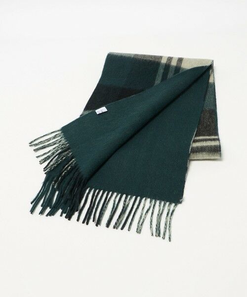 green label relaxing / グリーンレーベル リラクシング マフラー・ショール・スヌード・ストール | GLR リバーシブル マフラー | 詳細22