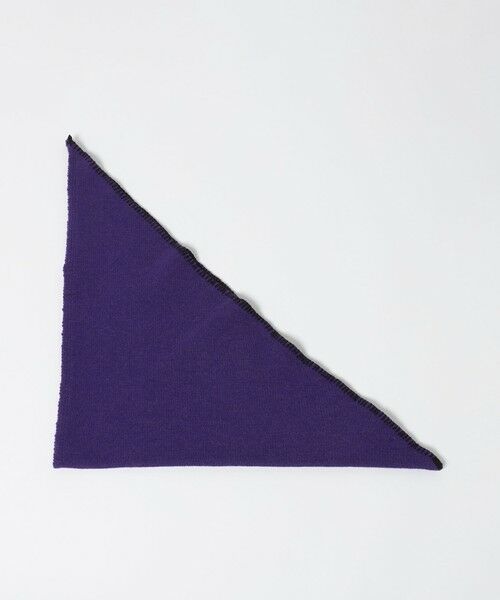 green label relaxing / グリーンレーベル リラクシング マフラー・ショール・スヌード・ストール | GLR トライアングル ニット マフラー | 詳細8