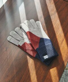 green label relaxing / グリーンレーベル リラクシング 手袋 | ＜EVOLG＞CRACKED グローブ -タッチスクリーン対応-