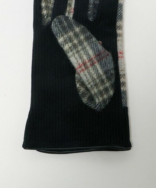 green label relaxing / グリーンレーベル リラクシング 手袋 | コーデュロイ チェック グローブ 手袋 -スマートフォン対応- | 詳細4