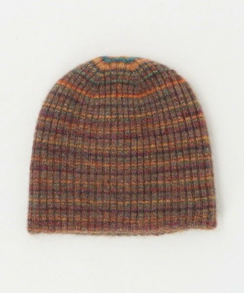 green label relaxing/グリーンレーベル リラクシング GLR ミックス ビーニー ニットキャップ MD. BROWN FREE green label relaxing/グリーンレーベル リラクシング GLR ミックス ビーニー ニットキャップ MD. BROWN FREE