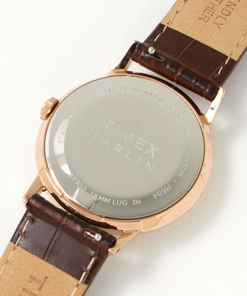 green label relaxing / グリーンレーベル リラクシング 腕時計 | ＜TIMEX＞Marlin 34mm 腕時計 | 詳細4