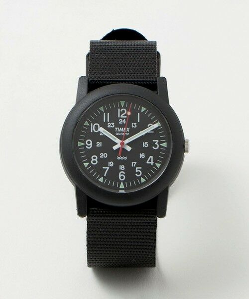 green label relaxing/O[[x NVO TIMEXCamper 34mm rv BLACK FREE