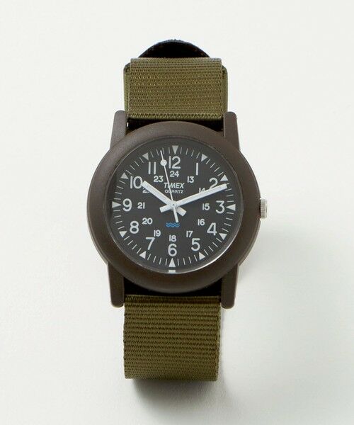 green label relaxing/O[[x NVO TIMEXCamper 34mm rv OLIVE FREE