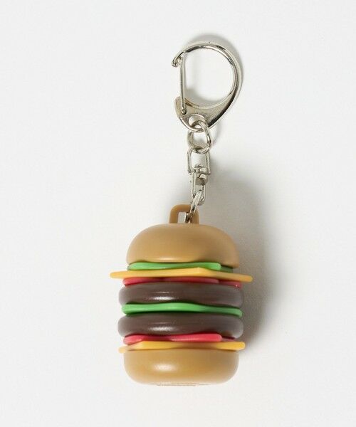 green label relaxing / グリーンレーベル リラクシング キーホルダー・ストラップ | ＜KIKKERLAND＞バーガー キーホルダー | 詳細2