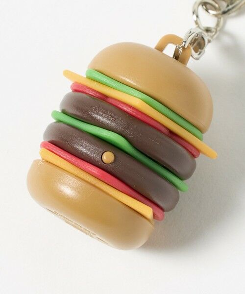 green label relaxing / グリーンレーベル リラクシング キーホルダー・ストラップ | ＜KIKKERLAND＞バーガー キーホルダー | 詳細5