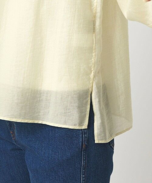 green label relaxing / グリーンレーベル リラクシング シャツ・ブラウス | フェイクパール スタンドネック ブラウス | 詳細19