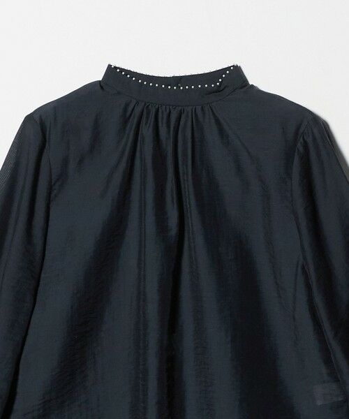 green label relaxing / グリーンレーベル リラクシング シャツ・ブラウス | フェイクパール スタンドネック ブラウス | 詳細26