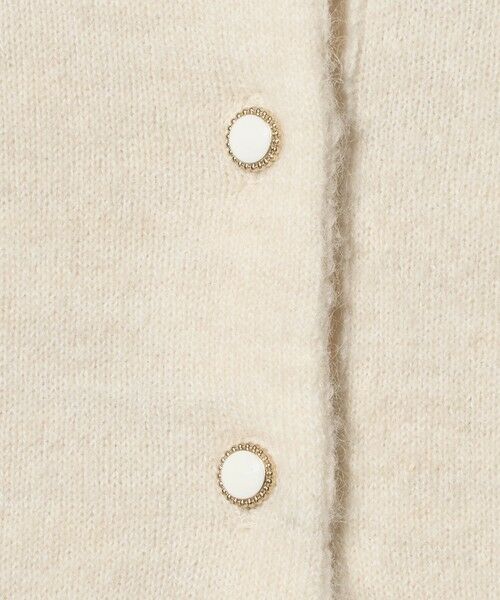 green label relaxing / グリーンレーベル リラクシング ニット・セーター | 襟付き フェイクパール プルオーバー ニット ウォッシャブル | 詳細8