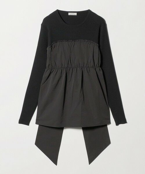 green label relaxing / グリーンレーベル リラクシング ニット・セーター | タフタ ドッキング リボン プルオーバー ニット ウォッシャブル | 詳細25