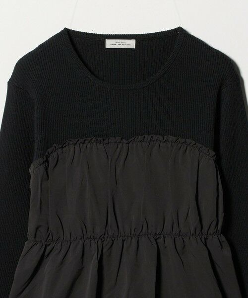 green label relaxing / グリーンレーベル リラクシング ニット・セーター | タフタ ドッキング リボン プルオーバー ニット ウォッシャブル | 詳細27