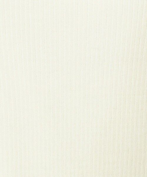 green label relaxing / グリーンレーベル リラクシング ニット・セーター | ウール シアー リブ クルーネック ニット ウォッシャブル | 詳細6