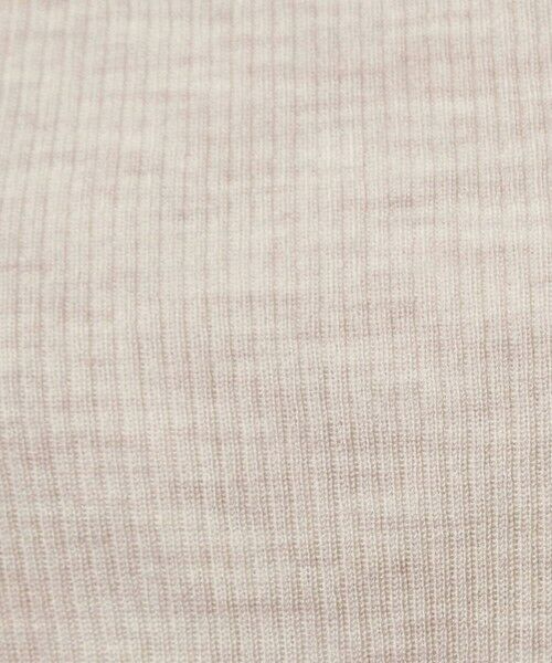 green label relaxing / グリーンレーベル リラクシング ニット・セーター | ウール シアー リブ クルーネック ニット ウォッシャブル | 詳細26