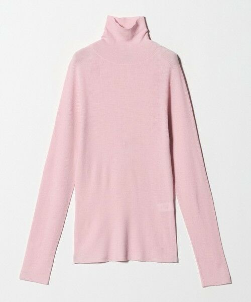 green label relaxing / グリーンレーベル リラクシング ニット・セーター | ウール シアー リブ タートルネック ニット ウォッシャブル | 詳細29