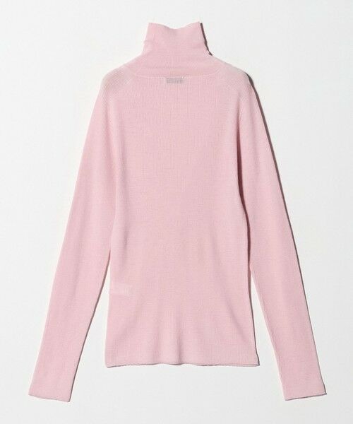 green label relaxing / グリーンレーベル リラクシング ニット・セーター | ウール シアー リブ タートルネック ニット ウォッシャブル | 詳細30