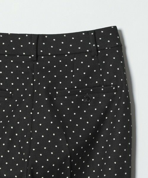 green label relaxing / グリーンレーベル リラクシング スラックス・ドレスパンツ | キチントボトムス ドット ジャガード ALLFIT テーパード パンツ ウォッシャブル ストレッチ | 詳細11