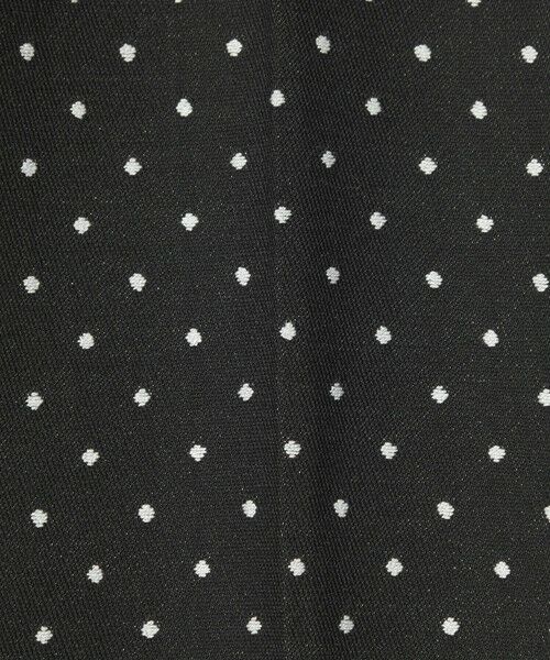 green label relaxing / グリーンレーベル リラクシング スラックス・ドレスパンツ | キチントボトムス ドット ジャガード ALLFIT テーパード パンツ ウォッシャブル ストレッチ | 詳細14