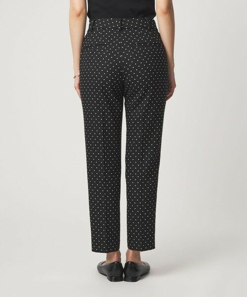 green label relaxing / グリーンレーベル リラクシング スラックス・ドレスパンツ | キチントボトムス ドット ジャガード ALLFIT テーパード パンツ ウォッシャブル ストレッチ | 詳細6