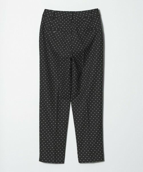 green label relaxing / グリーンレーベル リラクシング スラックス・ドレスパンツ | キチントボトムス ドット ジャガード ALLFIT テーパード パンツ ウォッシャブル ストレッチ | 詳細8
