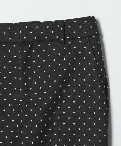 green label relaxing / グリーンレーベル リラクシング スラックス・ドレスパンツ | キチントボトムス ドット ジャガード ALLFIT テーパード パンツ ウォッシャブル ストレッチ | 詳細9