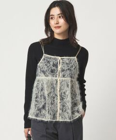 green label relaxing / グリーンレーベル リラクシング ベスト | シアー レース キャミソール