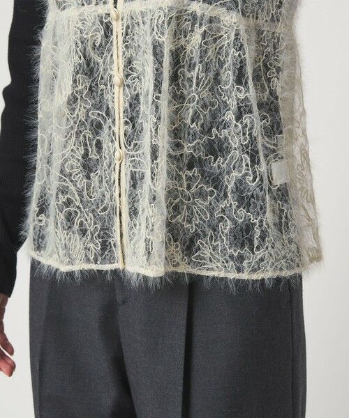 green label relaxing / グリーンレーベル リラクシング ベスト | シアー レース キャミソール | 詳細10