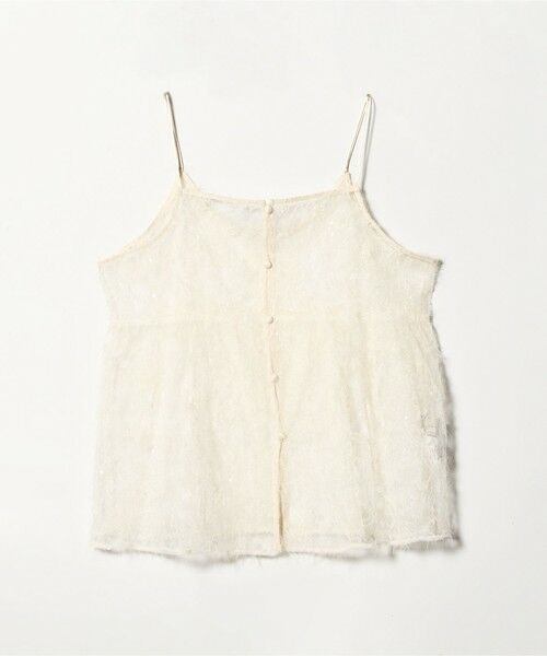 green label relaxing / グリーンレーベル リラクシング ベスト | シアー レース キャミソール | 詳細12