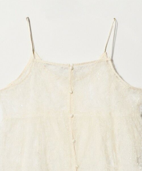 green label relaxing / グリーンレーベル リラクシング ベスト | シアー レース キャミソール | 詳細14