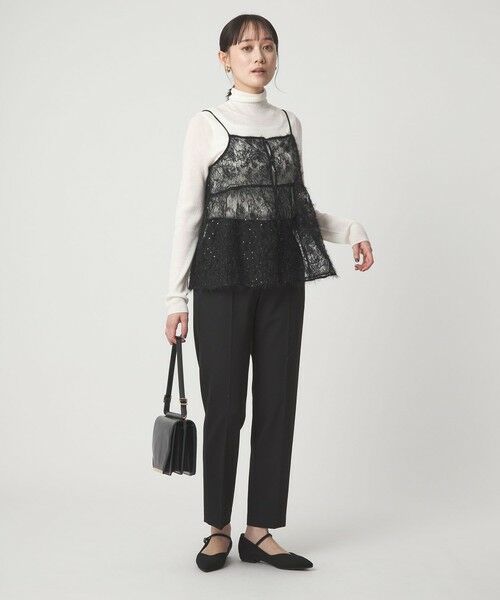 green label relaxing / グリーンレーベル リラクシング ベスト | シアー レース キャミソール | 詳細19