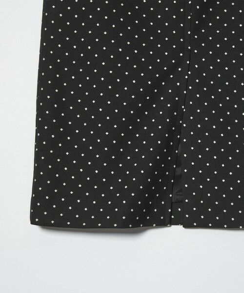 green label relaxing / グリーンレーベル リラクシング ロング・マキシ丈スカート | キチントボトムス ドット ジャガード Iライン スリム タイト スカート ウォッシャブル ストレッチ | 詳細12