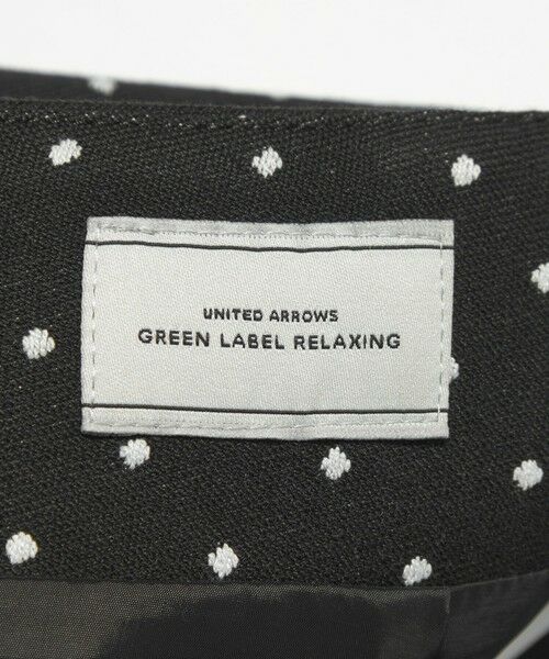 green label relaxing / グリーンレーベル リラクシング ロング・マキシ丈スカート | キチントボトムス ドット ジャガード Iライン スリム タイト スカート ウォッシャブル ストレッチ | 詳細14