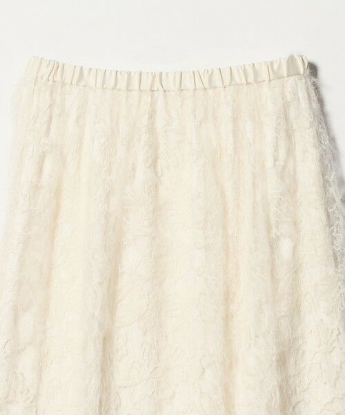 green label relaxing / グリーンレーベル リラクシング ロング・マキシ丈スカート | シアー レース ギャザー スカート | 詳細14