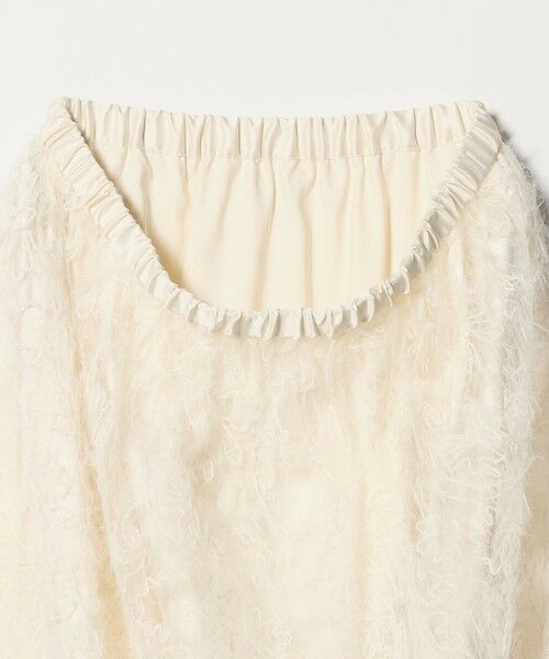 green label relaxing / グリーンレーベル リラクシング ロング・マキシ丈スカート | シアー レース ギャザー スカート | 詳細15