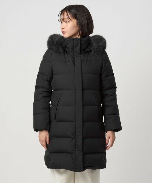 green label relaxing / グリーンレーベル リラクシング ダウンジャケット・ベスト | フード ロング ダウン | 詳細9