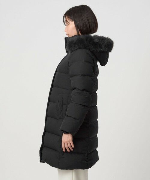 green label relaxing / グリーンレーベル リラクシング ダウンジャケット・ベスト | フード ロング ダウン | 詳細10