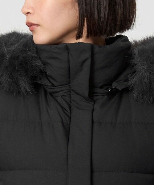 green label relaxing / グリーンレーベル リラクシング ダウンジャケット・ベスト | フード ロング ダウン | 詳細12