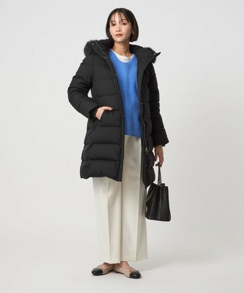 green label relaxing / グリーンレーベル リラクシング ダウンジャケット・ベスト | フード ロング ダウン | 詳細3