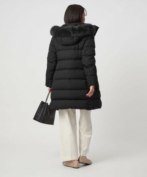 green label relaxing / グリーンレーベル リラクシング ダウンジャケット・ベスト | フード ロング ダウン | 詳細4