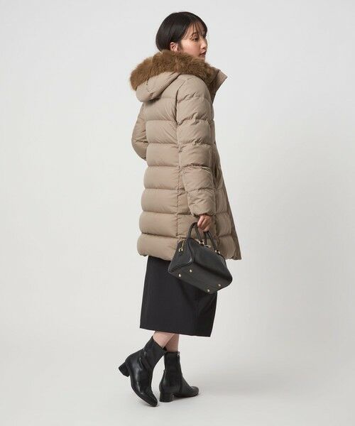 green label relaxing / グリーンレーベル リラクシング ダウンジャケット・ベスト | フード ロング ダウン | 詳細23