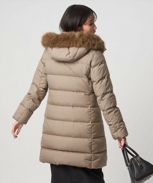 green label relaxing / グリーンレーベル リラクシング ダウンジャケット・ベスト | フード ロング ダウン | 詳細25