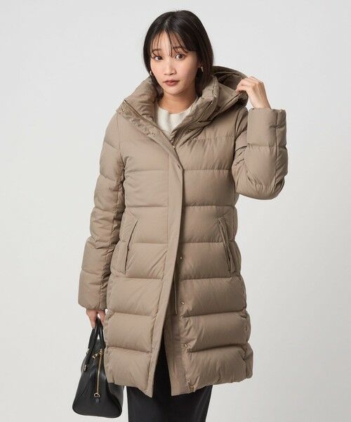 green label relaxing / グリーンレーベル リラクシング ダウンジャケット・ベスト | フード ロング ダウン | 詳細26