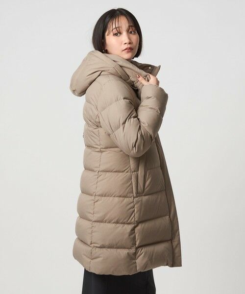 green label relaxing / グリーンレーベル リラクシング ダウンジャケット・ベスト | フード ロング ダウン | 詳細27