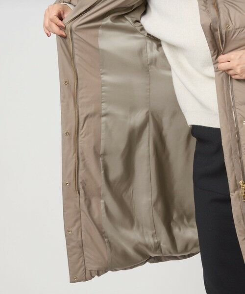 green label relaxing / グリーンレーベル リラクシング ダウンジャケット・ベスト | フード ロング ダウン | 詳細30