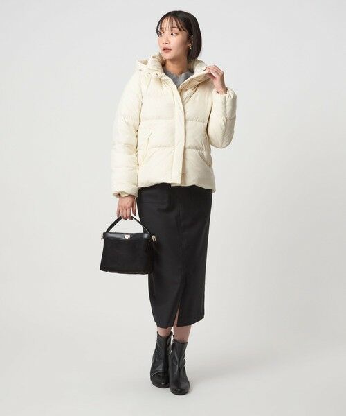 green label relaxing / グリーンレーベル リラクシング ダウンジャケット・ベスト | フード ショート ダウン | 詳細2