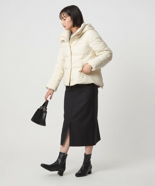 green label relaxing / グリーンレーベル リラクシング ダウンジャケット・ベスト | フード ショート ダウン | 詳細3