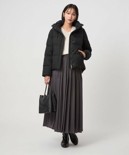 green label relaxing / グリーンレーベル リラクシング ダウンジャケット・ベスト | フード ショート ダウン | 詳細9