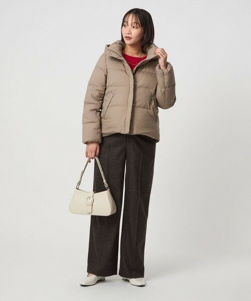 green label relaxing / グリーンレーベル リラクシング ダウンジャケット・ベスト | フード ショート ダウン | 詳細15