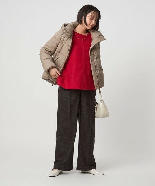 green label relaxing / グリーンレーベル リラクシング ダウンジャケット・ベスト | フード ショート ダウン | 詳細16