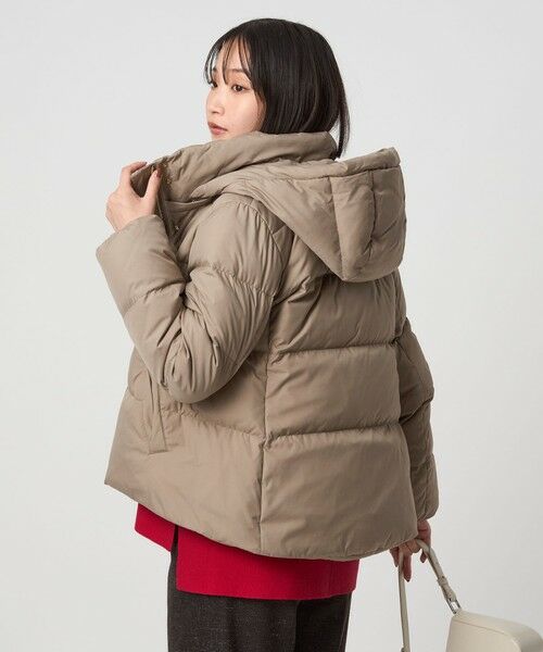 green label relaxing / グリーンレーベル リラクシング ダウンジャケット・ベスト | フード ショート ダウン | 詳細14